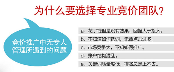 中小型企業(yè)競(jìng)價(jià)推廣所存在的問(wèn)題 中小型企業(yè)競(jìng)價(jià)推廣所存在的問(wèn)題