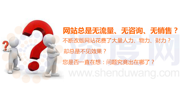為什么您的營銷型網(wǎng)站無流量、無咨詢、無銷售 為什么您的營銷型網(wǎng)站無流量、無咨詢、無銷售